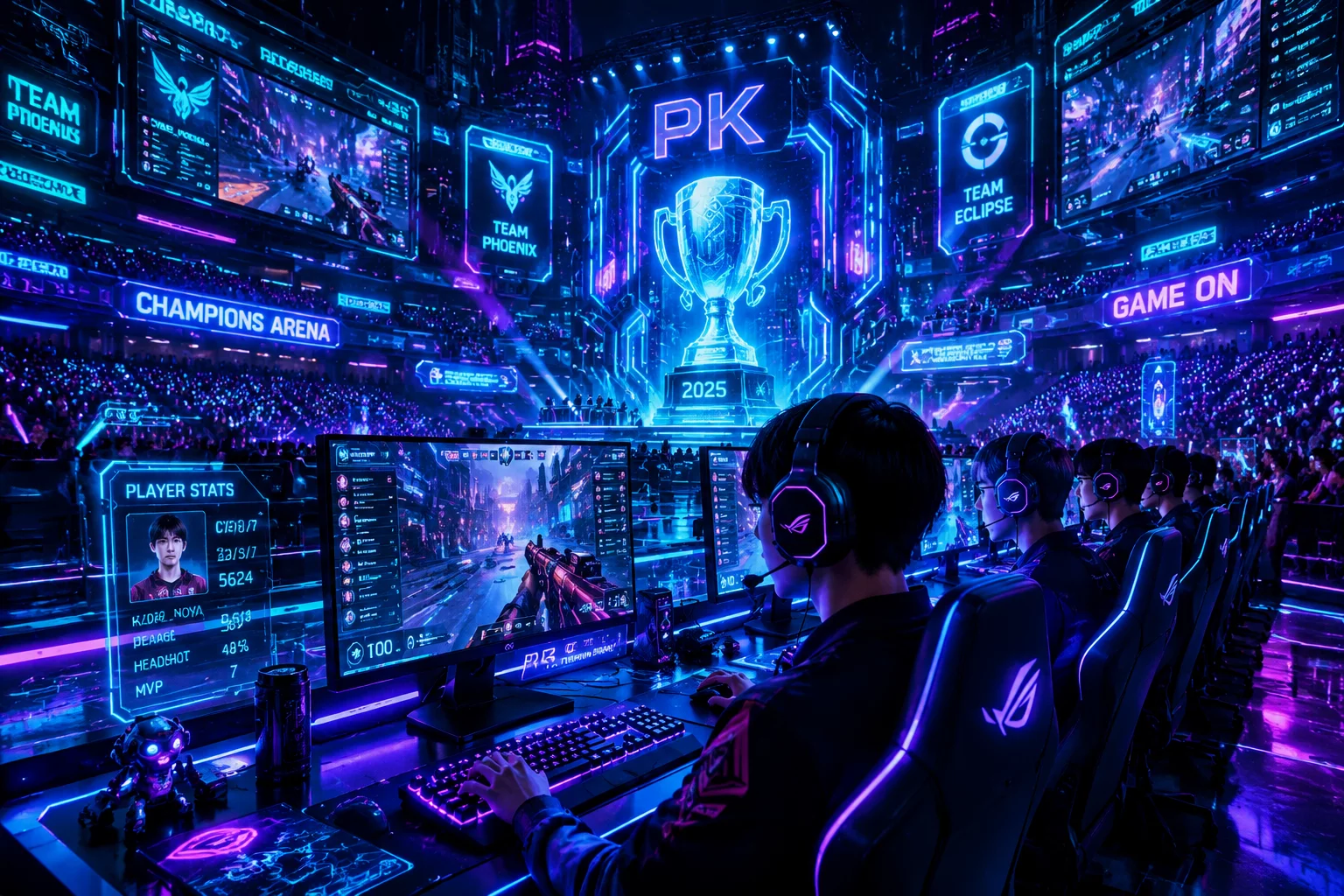 Exionendo Peliportaali ja Esports