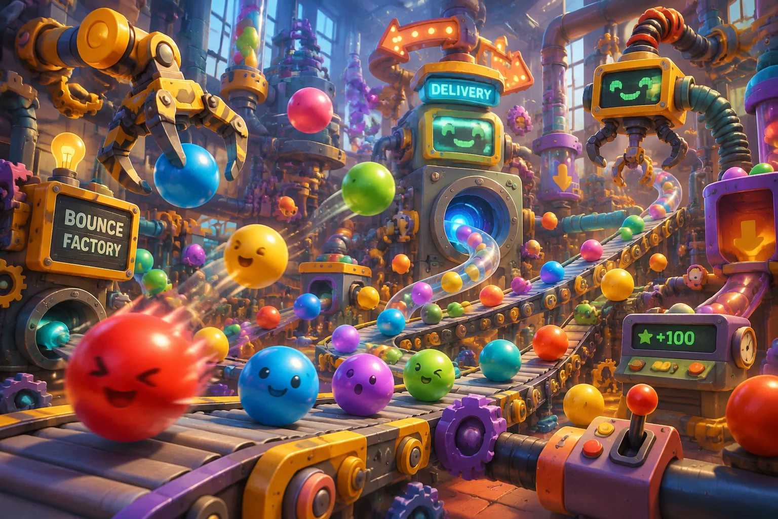 Smash Factory: Interaktiivisen arvonnan mekaniikat